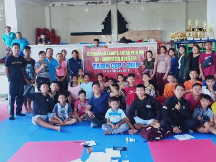 Tajun Karate Club Gelar Kejuaraan Karate Antar Pelajar se-Kabupaten Buleleng